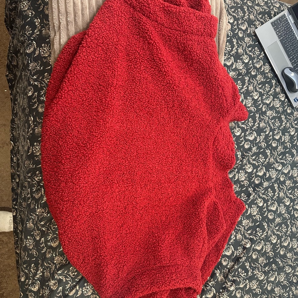 Rehab Red Textured Jacket - Picture 2 of 4